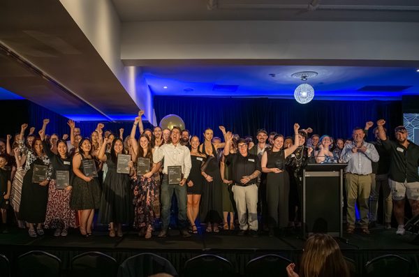 Bendigo TAFE award winners for 2026 Industry Excellence Award on stage