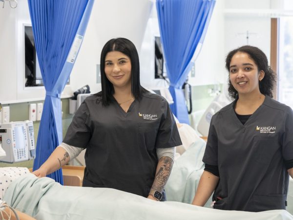 Nursing students at Kangan Institute Broadmeadows Campus