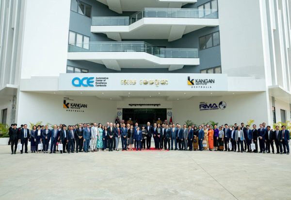 Group photo at ACE Cambodia launch
