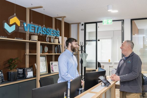 Staff at VETASSESS office
